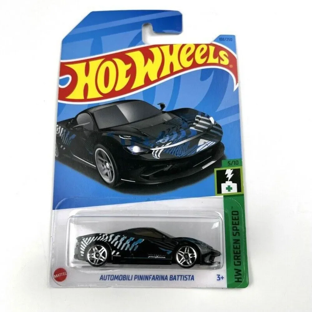 Hot Wheels Automobili Pininfarina Battista HW Green Speed 5/10 108/250